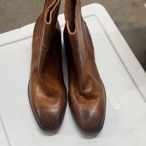 Men's Classic Brown Western Boots